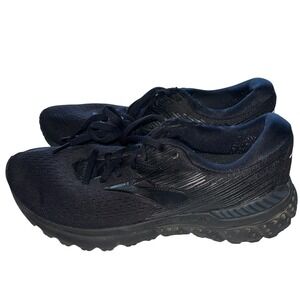 Brooks Adrenaline GTS 19 Womens 8.5 Running Shoes Triple Black 1202841B071